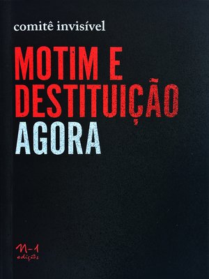 cover image of Motim e Destituição AGORA